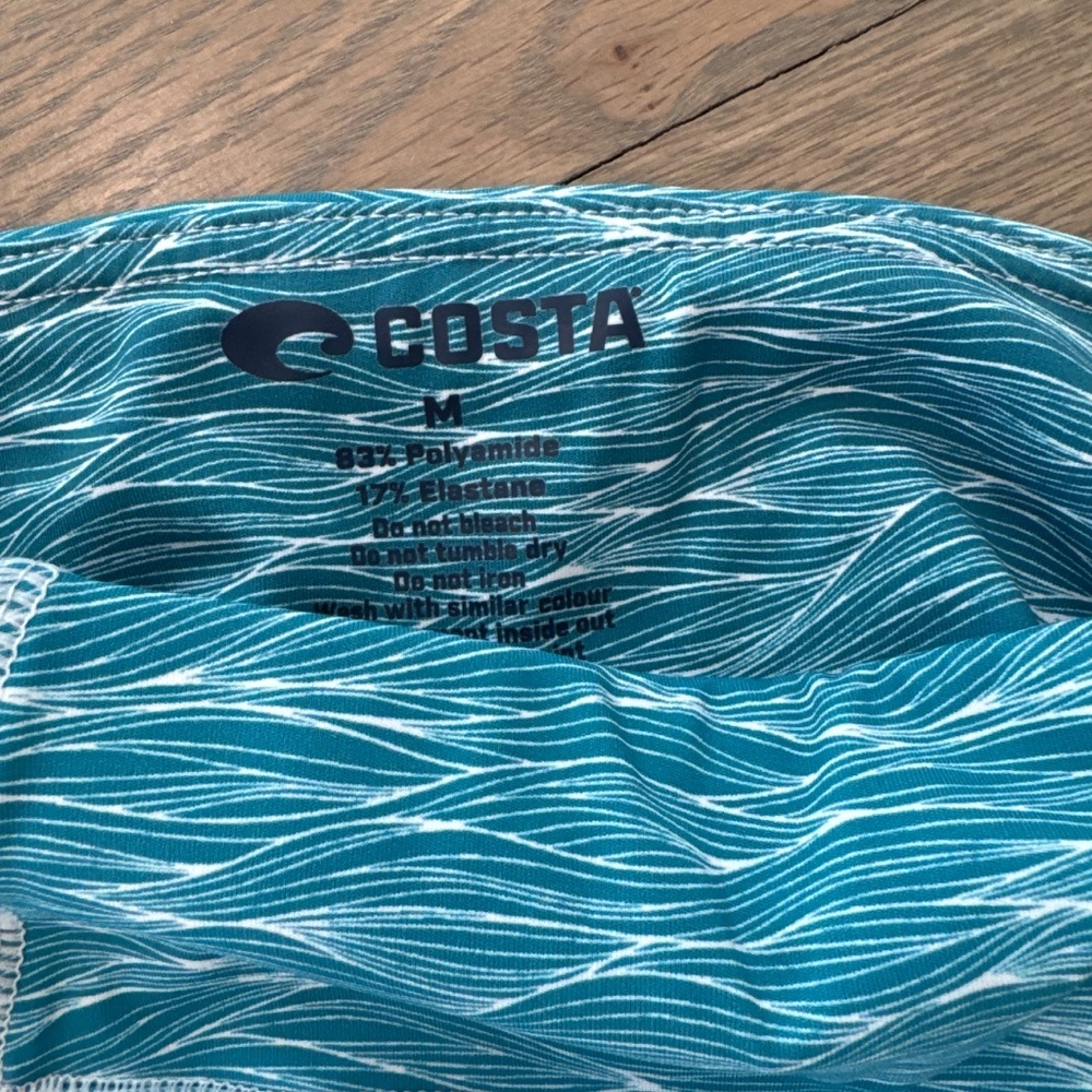 Costa Del Mar Coastal Performance Printed Leggings Size M - Picture 6 of 6